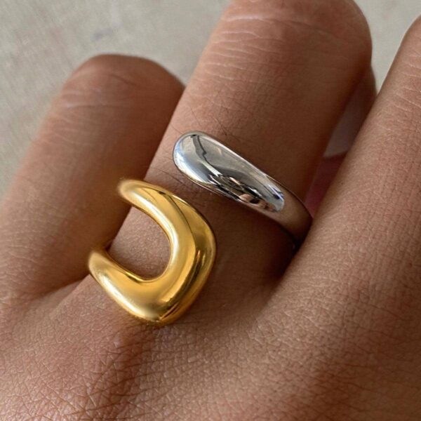 Geometric Open Ring - Image 2