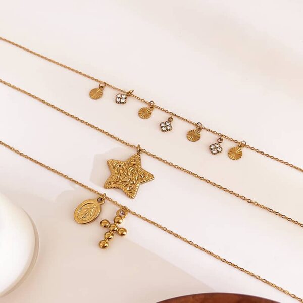 Celeste Trio Necklace Collection